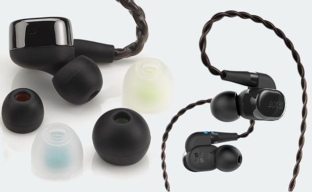 referencyjne słuchawki dokanałowe AKG N5005