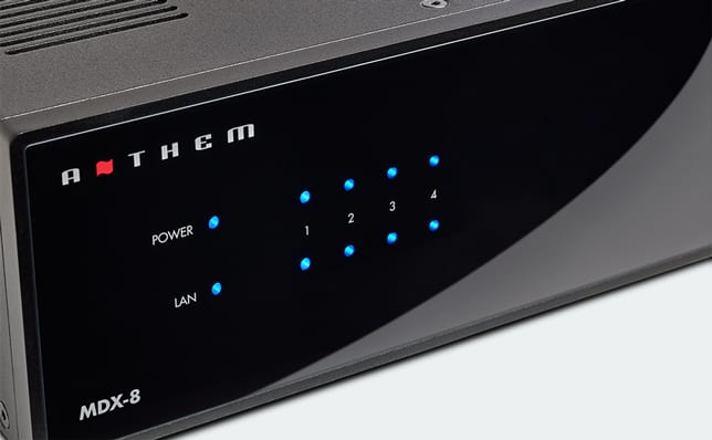 wzmacniacze Anthem MDX-8 i MDX-16