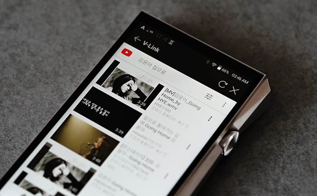 Apple Music i Youtube na Astell&Kern