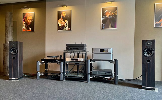Audiolab 6000 i Audio Academy Phoebe III w salonie Q21