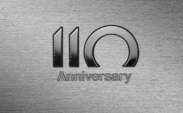 logo Denon 110 lat