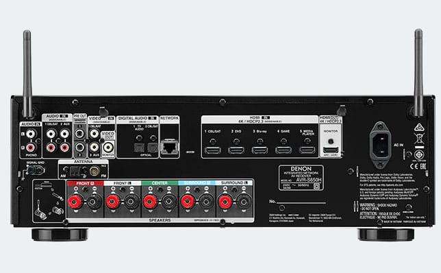 Denon AVR-S650H, AVR-S750H i AVR-S950H