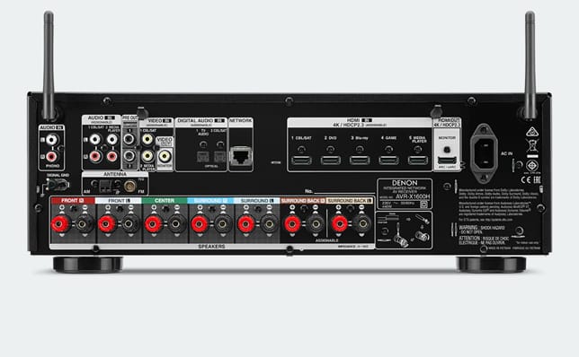 Denon AVR-X1600H, AVR-X2600H i AVR-X2600 DAB+