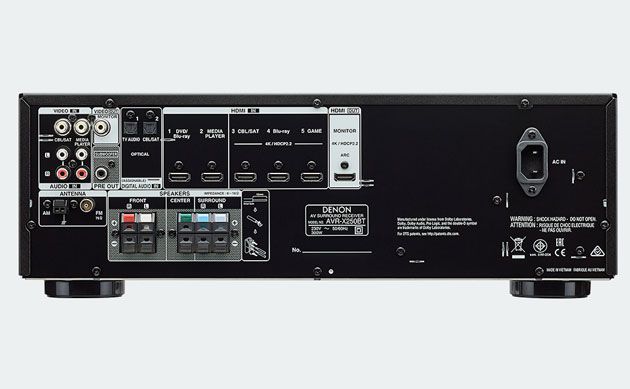 Denon AVR-X550BT i AVR-X250BT