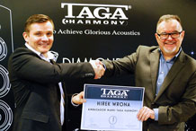 Hirek Wrona ambasadorem marki TAGA Harmony