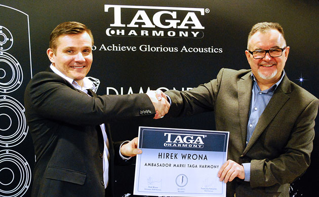 niezdefiniowano - Hirek Wrona ambasadorem marki TAGA Harmony