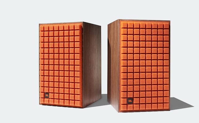 JBL L82 Classic z pomarańczowymi maskownicami
