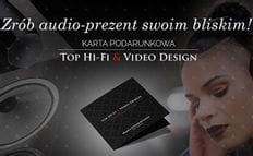 Karta podarunkowa Top Hi-Fi & Video Design
