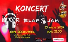 Koncert InDoor i Slap Jam w Cafe Rock'n'Roll