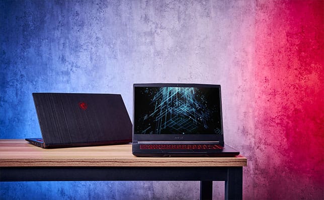 Laptop MSI z serii GF