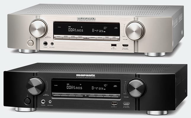Amplitunery AV Marantz NR1510 i NR1710