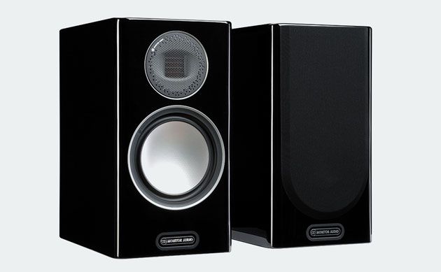 kolumna podstawkowa Monitor Audio Gold 100 z grillem i bez