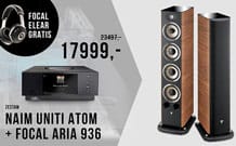 Naim Uniti Atom z Focal Aria 936