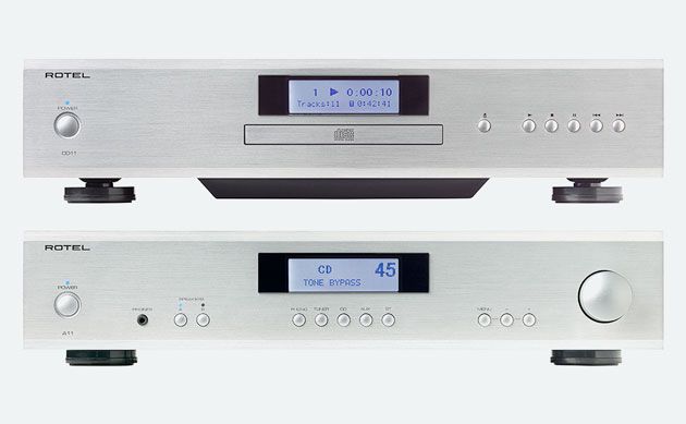 System muzyczny Rotel A11 i CD11