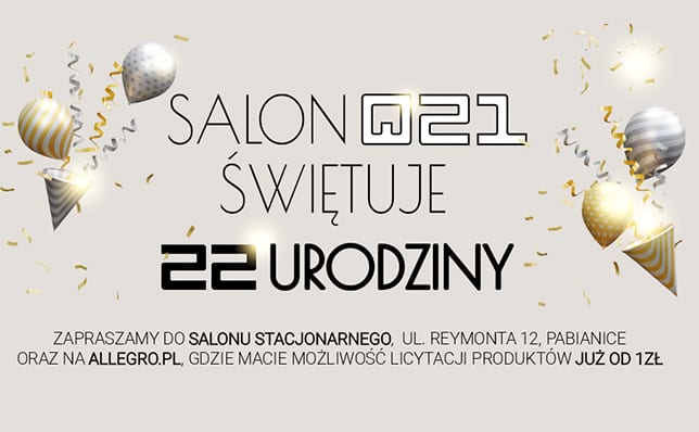 niezdefiniowano - Salon Q21 świętuje 22. urodziny