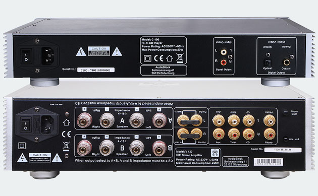 system Hi-Fi Block C-100MKII Block V-120