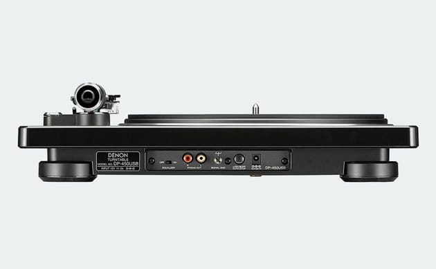 Panel tylni gramofonu Denon DP-450USB