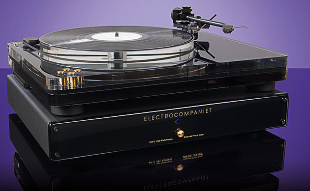 Gramofon - Electrocompaniet ECG 1 i ECP 2