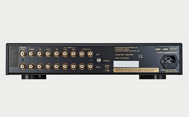system hi-fi Exposure 3010 S2D Preamp, 3010 S2 PWR Stereo