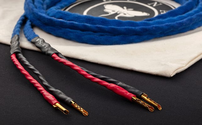 Luna Cables Mauve Speakers