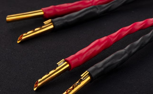 Luna Cables Mauve Speakers