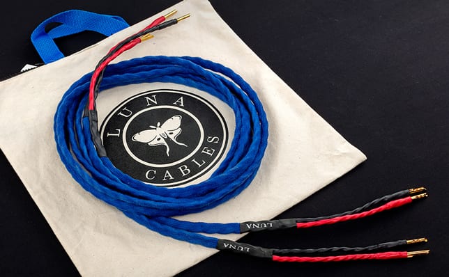 Luna Cables Mauve Speakers