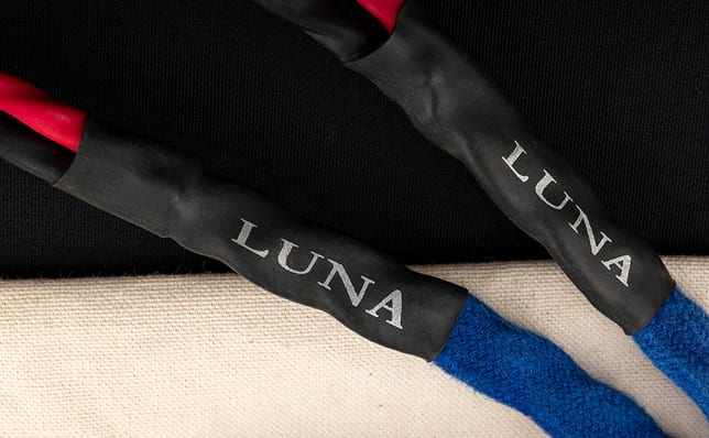 Luna Cables Mauve Speakers