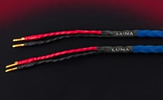 Luna Cables Mauve Speakers
