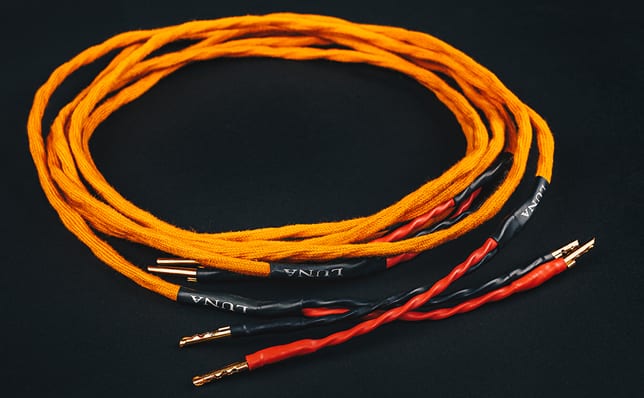 Luna Cables Orange Speakers