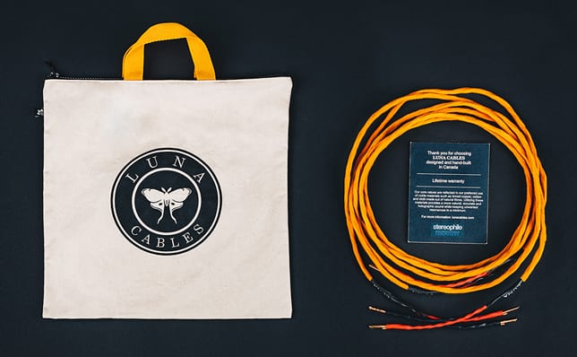 Luna Cables Orange Speakers