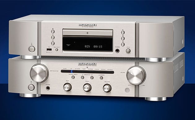 Odtwarzacz CD, Wzmacniacz zintegrowany - Marantz CD6006, PM6006