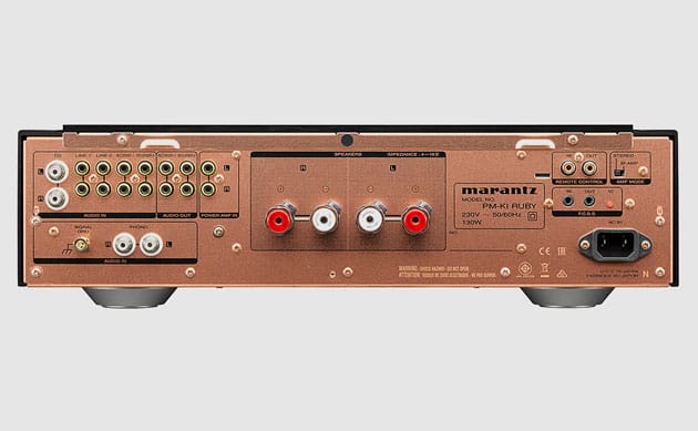 System muzyczny Marantz SA-KI RUBY, PM-KI RUBY (panel tylny)