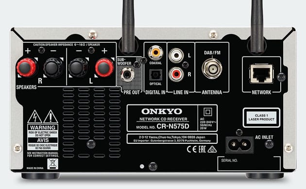 minisystem hi-fi Onkyo CS-N575D