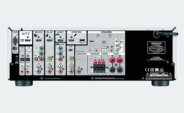 amplituner kina domowego Onkyo-TX-SR343