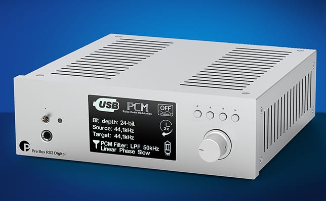 Przedwzmacniacz, wzmacniacz słuchawkowy, DAC - Pro-Ject Pre Box RS2 Digital