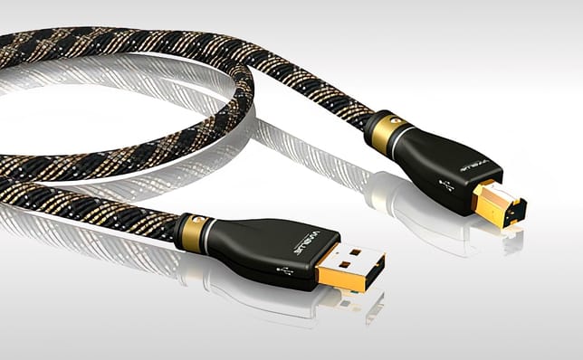 ViaBlue KR-2 Silver USB 2.0 A-B